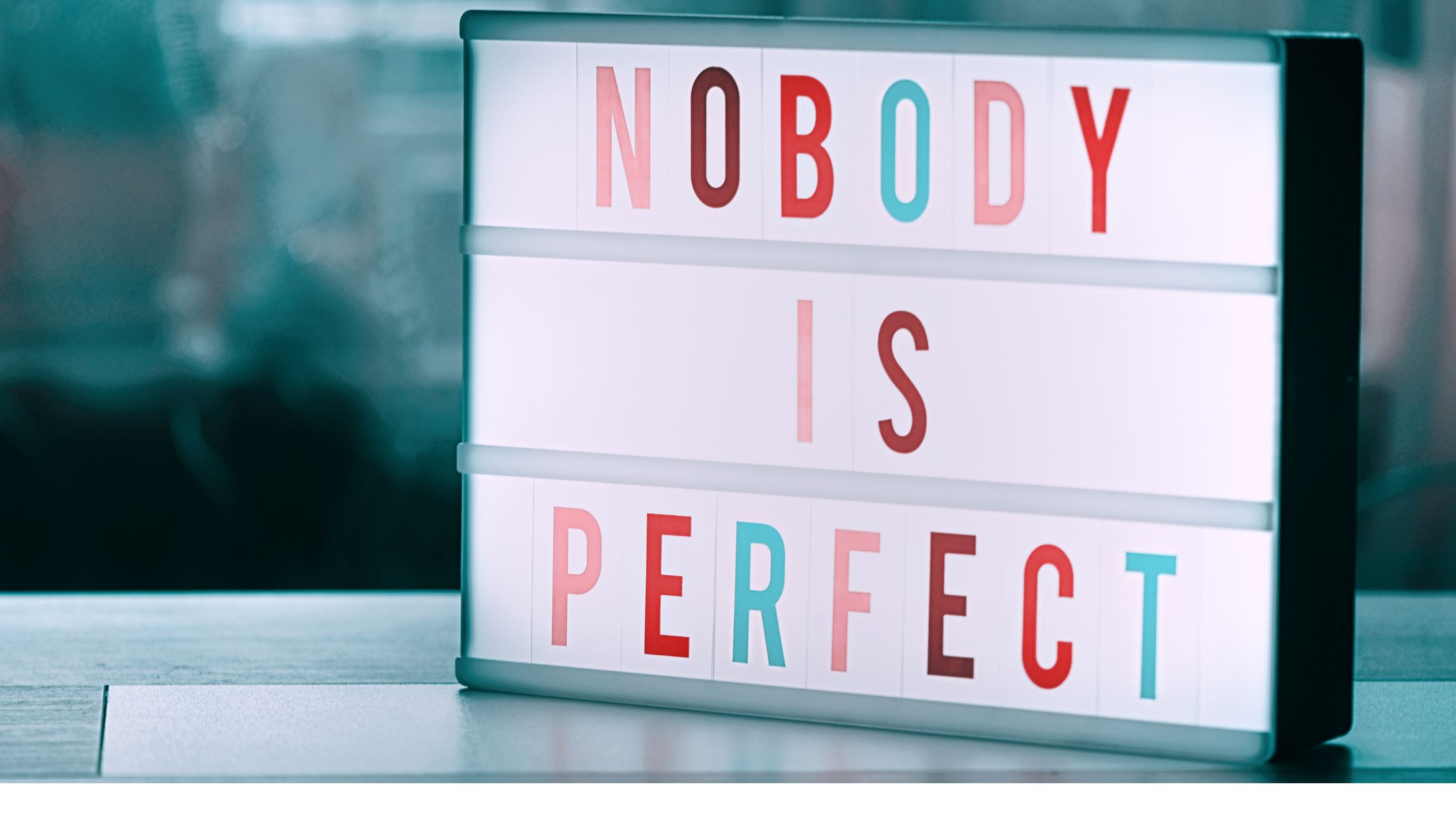 Focusing on the Goal: It's About Progress, Not Perfection